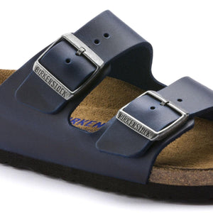 Birkenstock Arizona Oiled Nubuck Leather Soft Footbed Sandals - Regular - The Next Pair