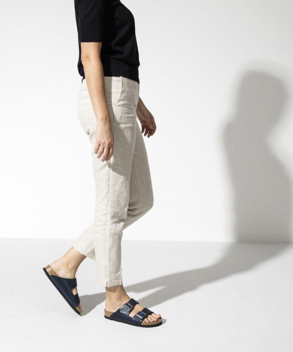 Birkenstock Arizona Oiled Nubuck Leather Soft Footbed Sandals - Regular - The Next Pair