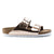 Birkenstock Arizona Soft Footbed Natural Leather Sandals - Narrow - The Next Pair
