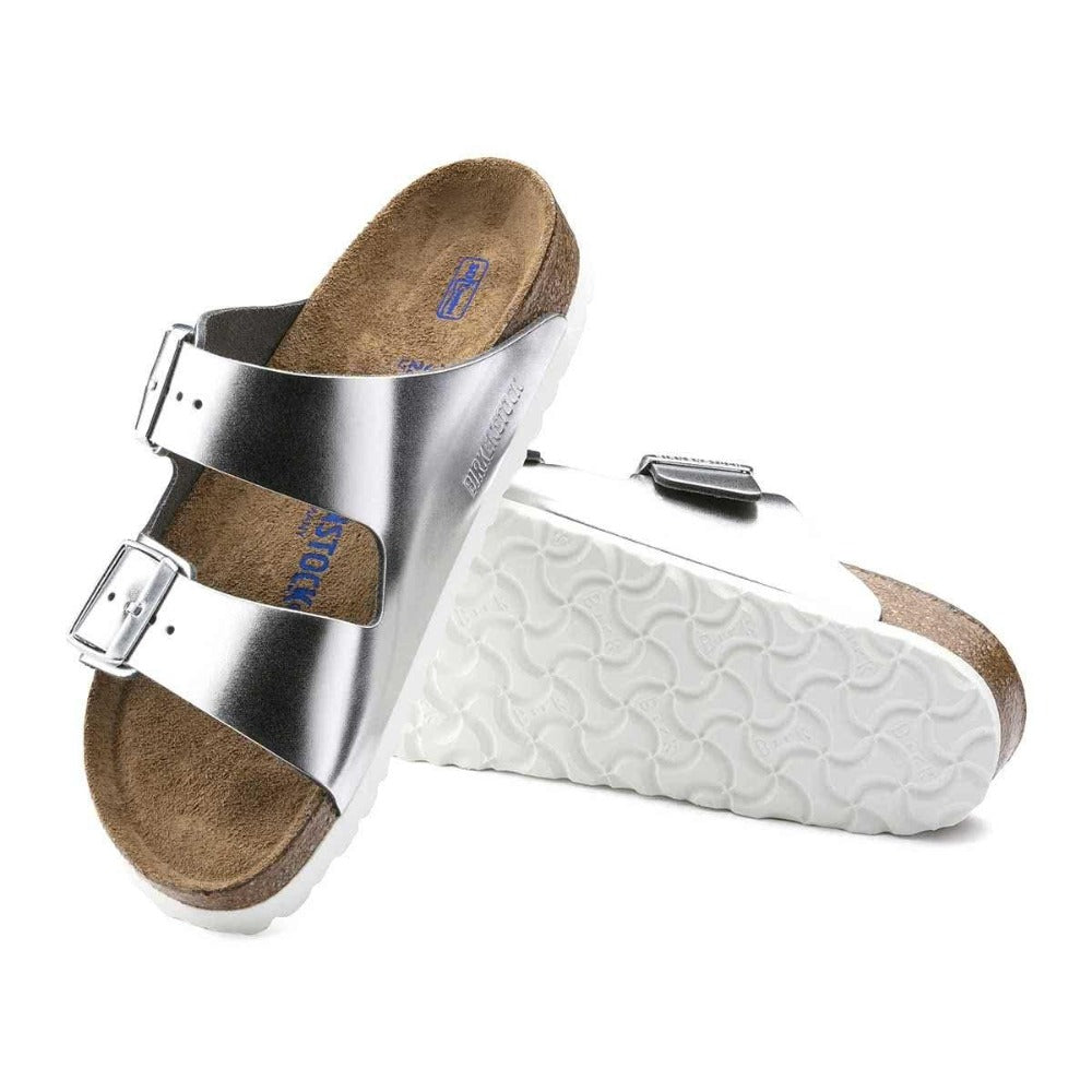 Birkenstock Arizona Soft Footbed Natural Leather Sandals - Narrow - The Next Pair