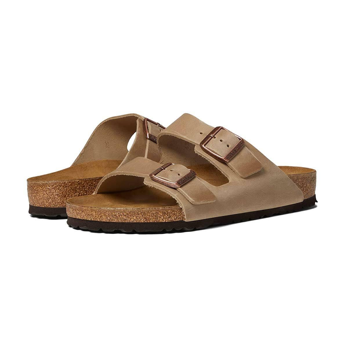 Shop Birkenstock | Arizona Soft Footbed Oiled Sandals | - Next Pair