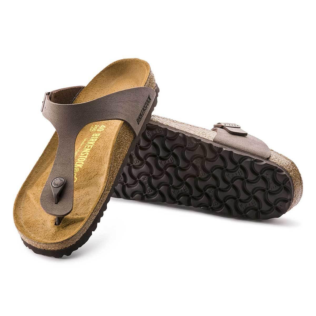 Birkenstock Gizeh Birko-Flor Nubuck Sandals - Narrow - The Next Pair