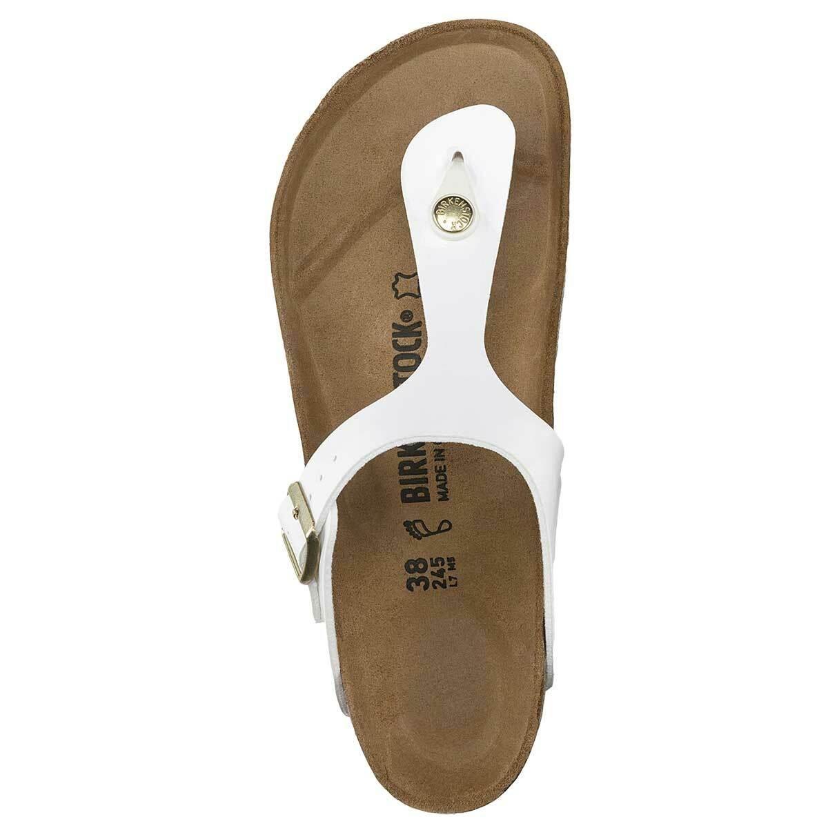 Birkenstock Gizeh Birko-Flor Patent Sandals - Regular - The Next Pair