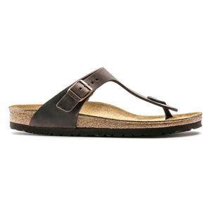 Birkenstock Gizeh Oiled Leather Sandals- Narrow - The Next Pair