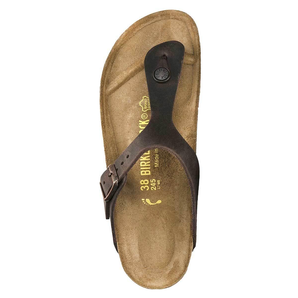 Birkenstock Gizeh Oiled Leather Sandals - Regular - The Next Pair
