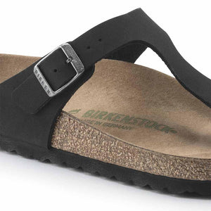 Birkenstock Gizeh Vegan Sandals - Regular- Black - The Next Pair