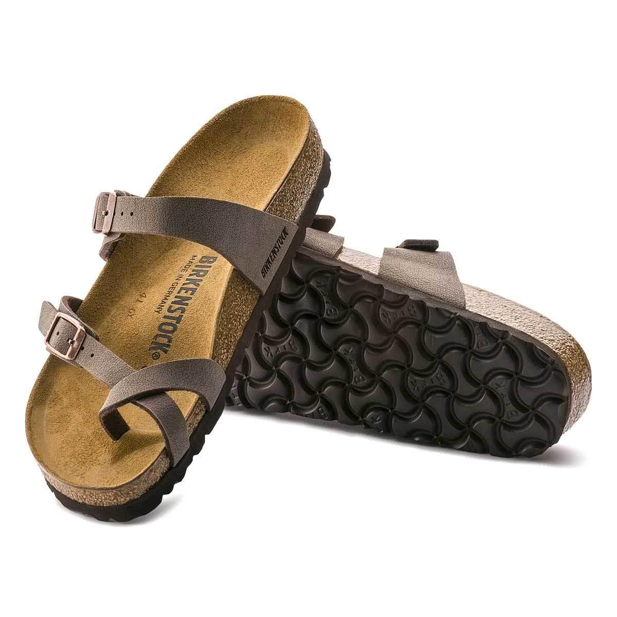 Birkenstock Mayari Birko-Flor Nubuck Sandals - Regular - The Next Pair