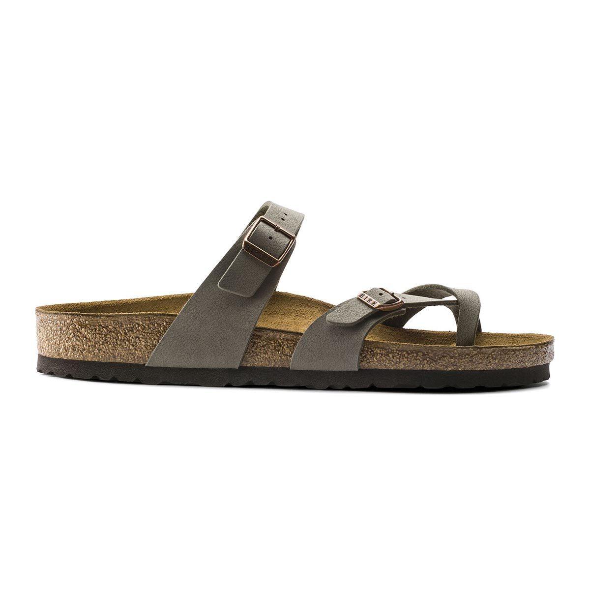 Birkenstock Mayari Birko-Flor Nubuck Sandals - Regular - The Next Pair