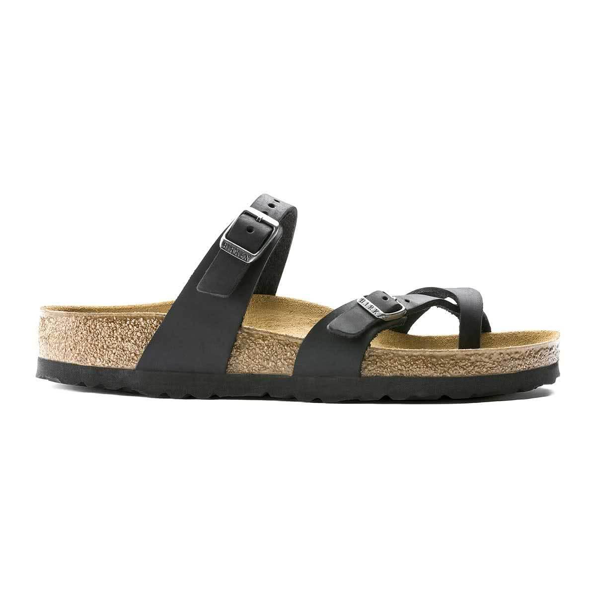 Birkenstock Mayari Oiled Leather Sandals - Regular - The Next Pair