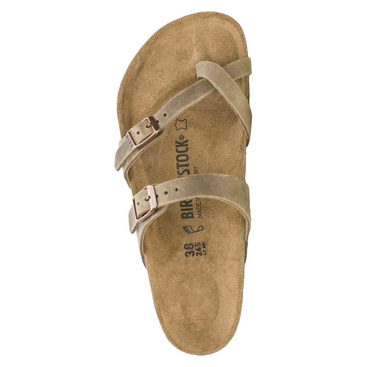 Birkenstock Mayari Oiled Leather Sandals - Regular - The Next Pair