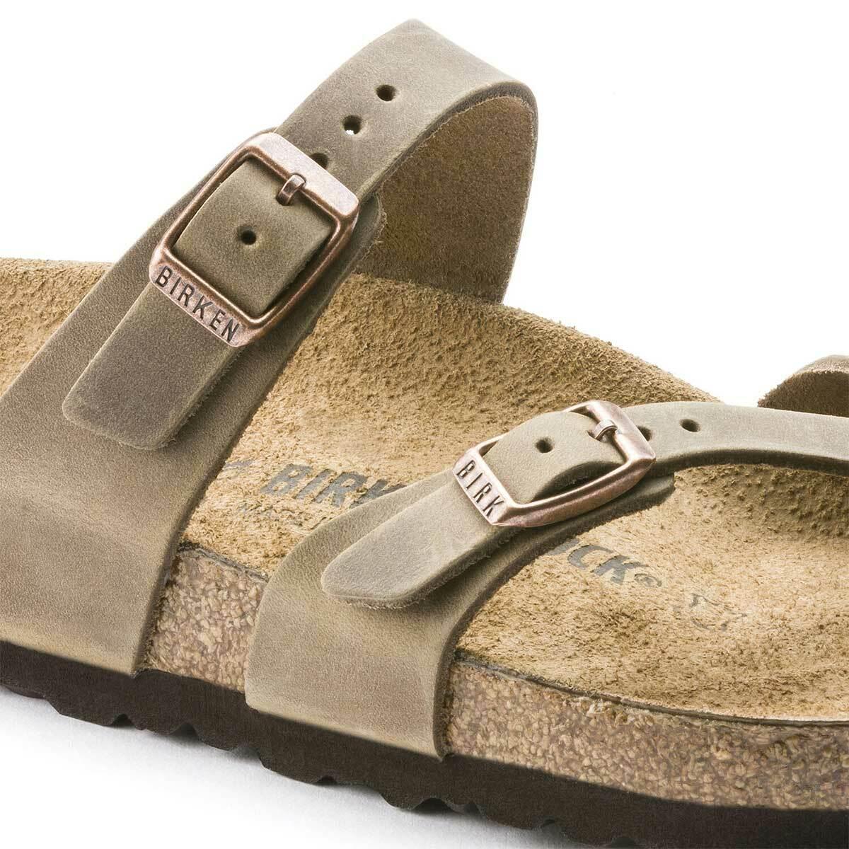 Birkenstock Mayari Oiled Leather Sandals - Regular - The Next Pair