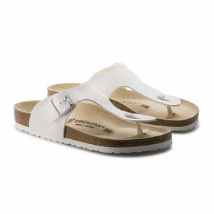 Birkenstock Ramses Birko-Flor Sandals - Regular - White - The Next Pair
