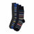 Calvin Klein 4 Pack Multi Stripe Dress Socks - One Size - The Next Pair