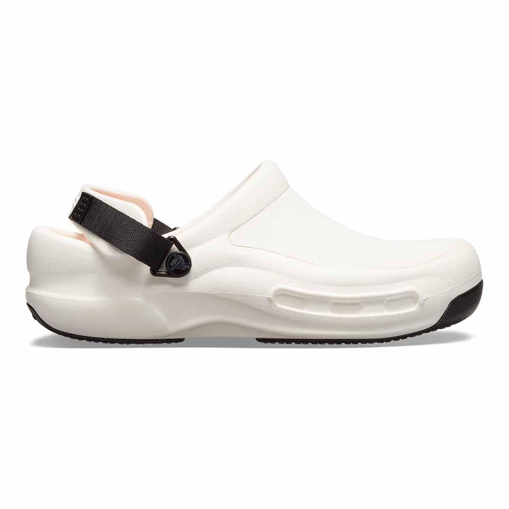 Crocs Bistro Pro Lite Ride Work Clogs - White - The Next Pair