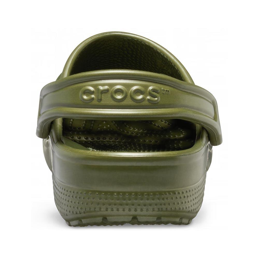 Military on sale green crocs