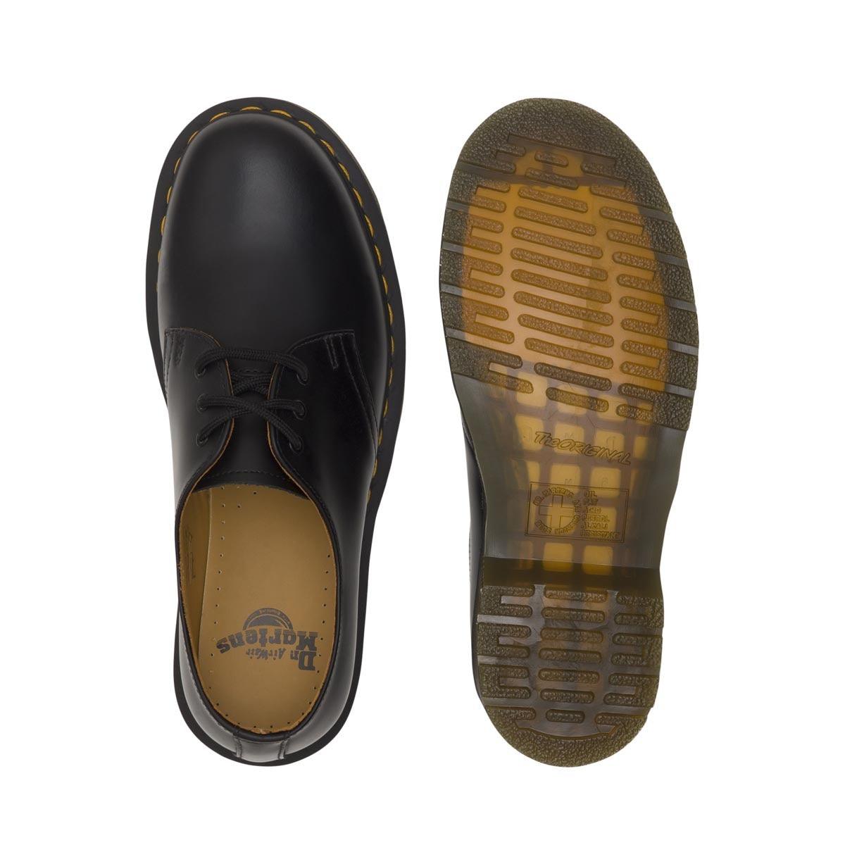 Zapatos: Zapatos Dr. Martens 1461 Black Smooth Unisex