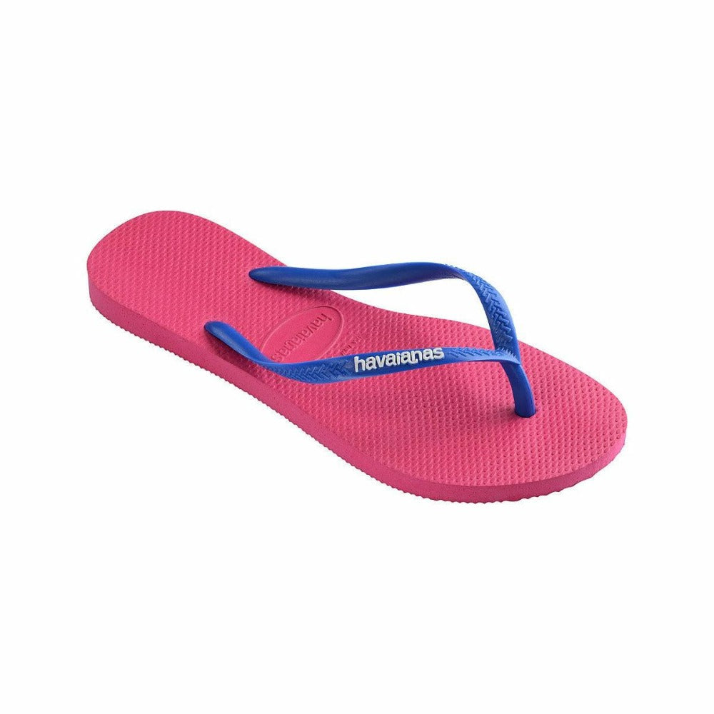 Shop Havaianas Womens Slim Thong Electric Pink The Next Pair