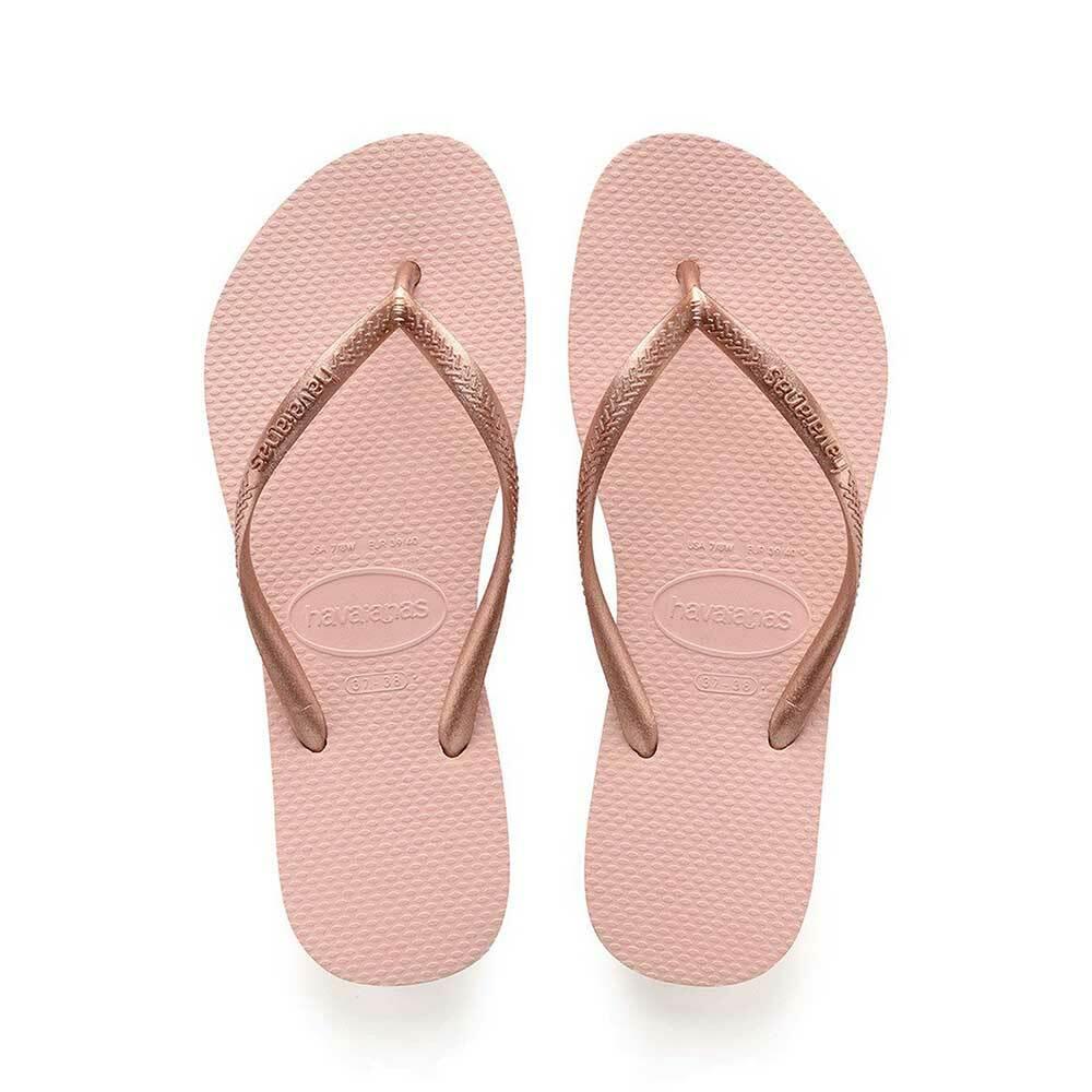 Shop Havaianas Women s Slim Thong Ballet Rose The Next Pair