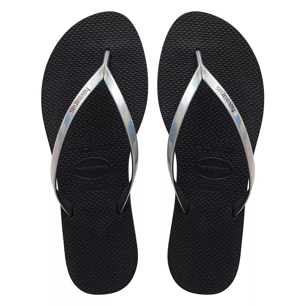 Havaianas You Metallic Thong New Graphite