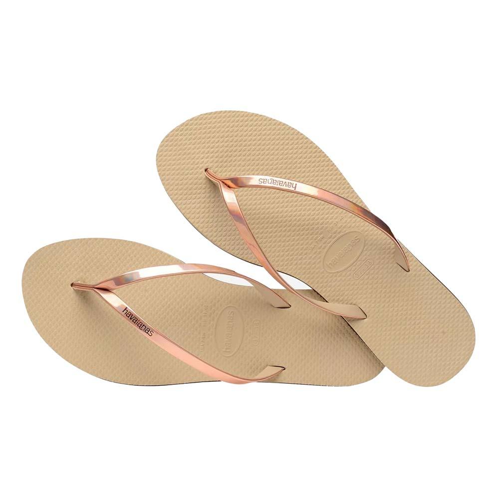 Havaianas You Metallic Thong - Sand/Copper - The Next Pair