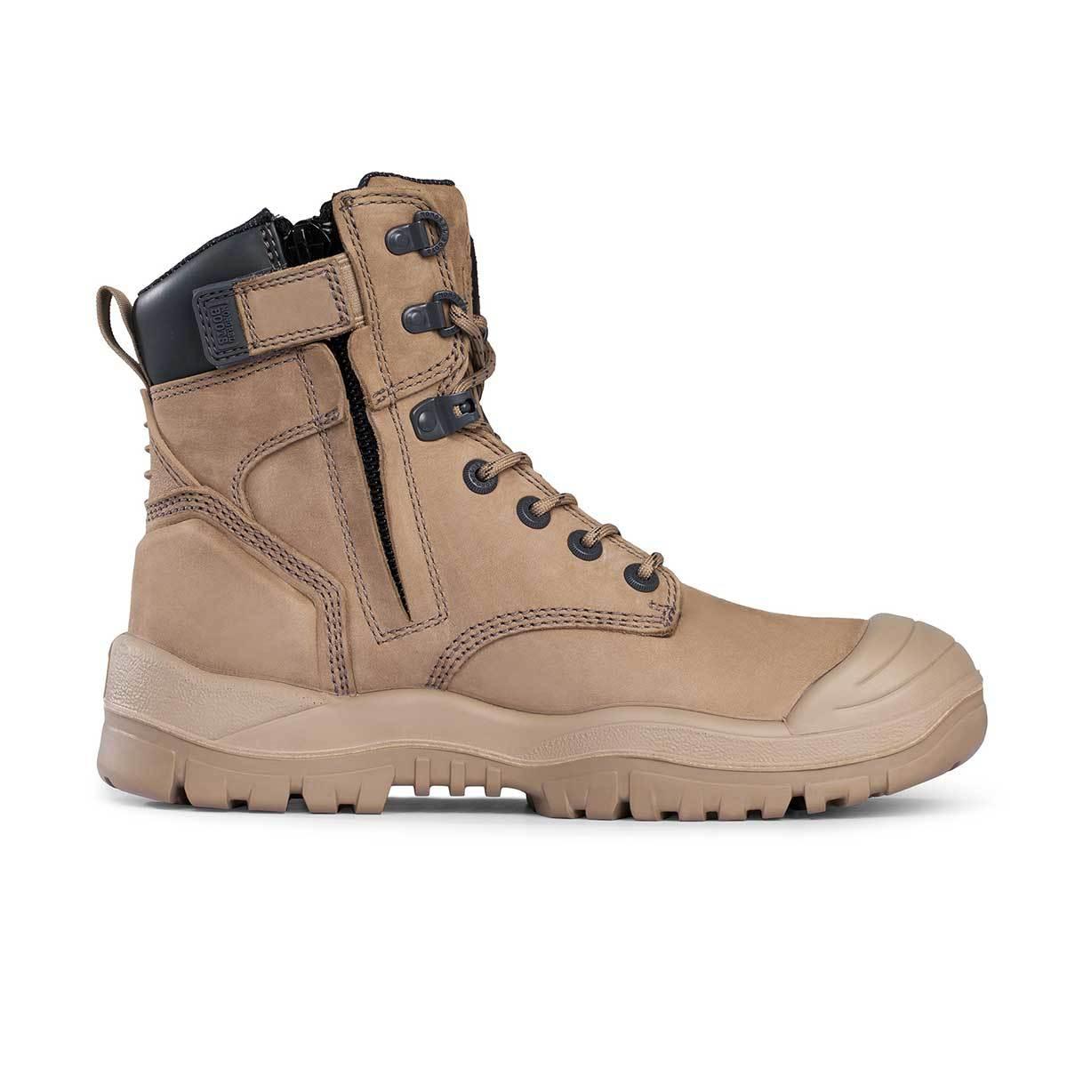 Mongrel High Leg Zipsider Scuff Cap Work Boots - The Next Pair