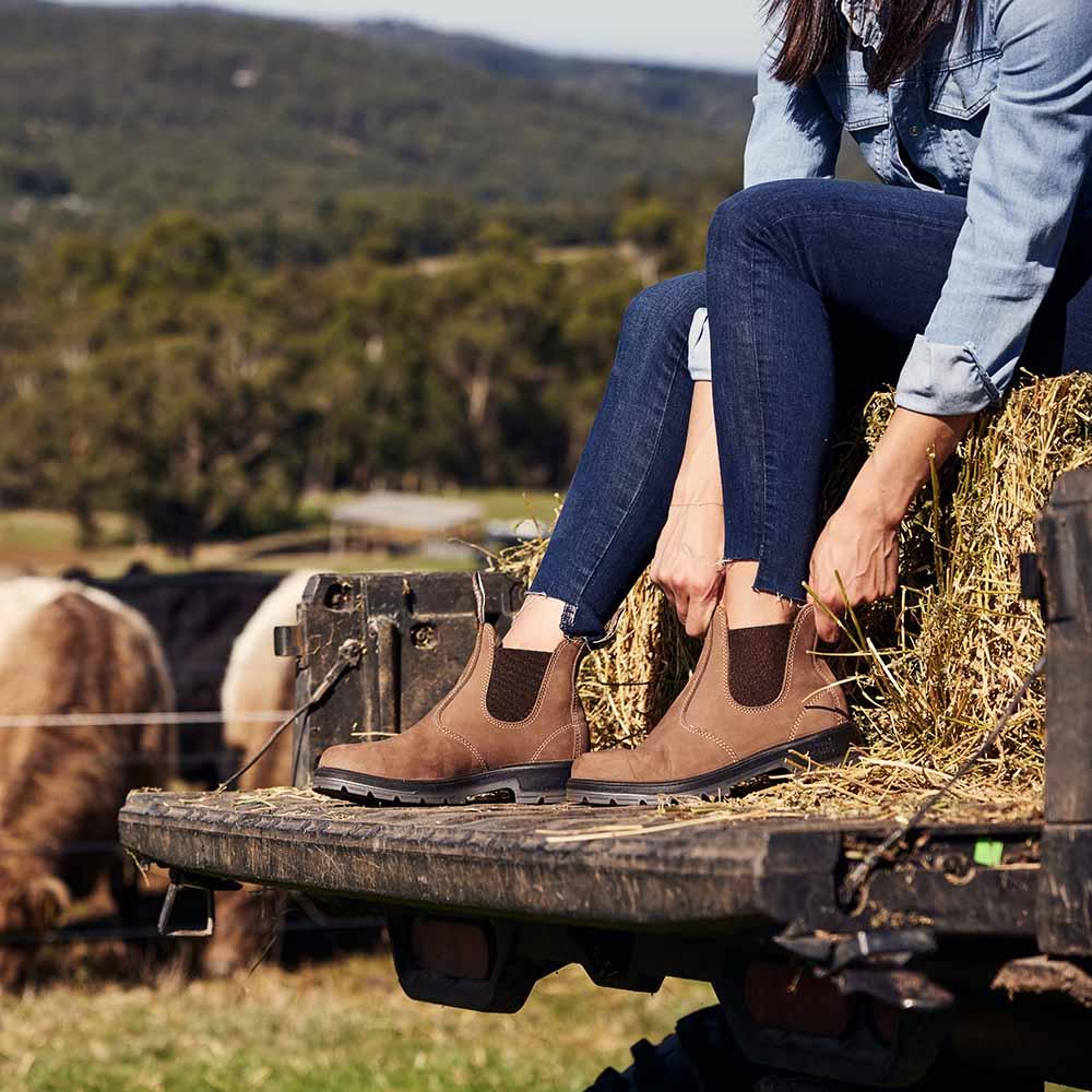 Mongrel K9 Elastic Sided Boot - Vintage Brown - The Next Pair