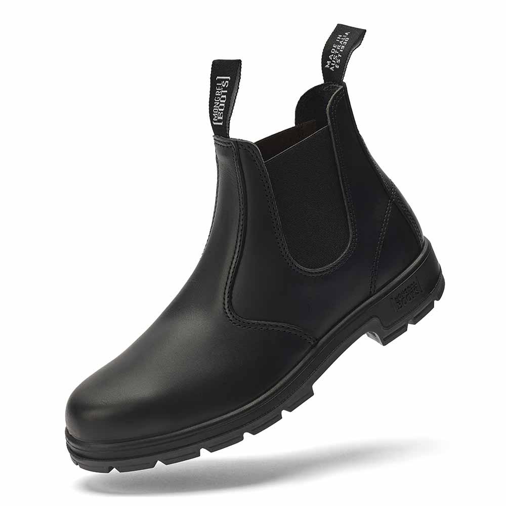 Mongrel Oil Kip K9 Elastic Sided Boot - Black - The Next Pair