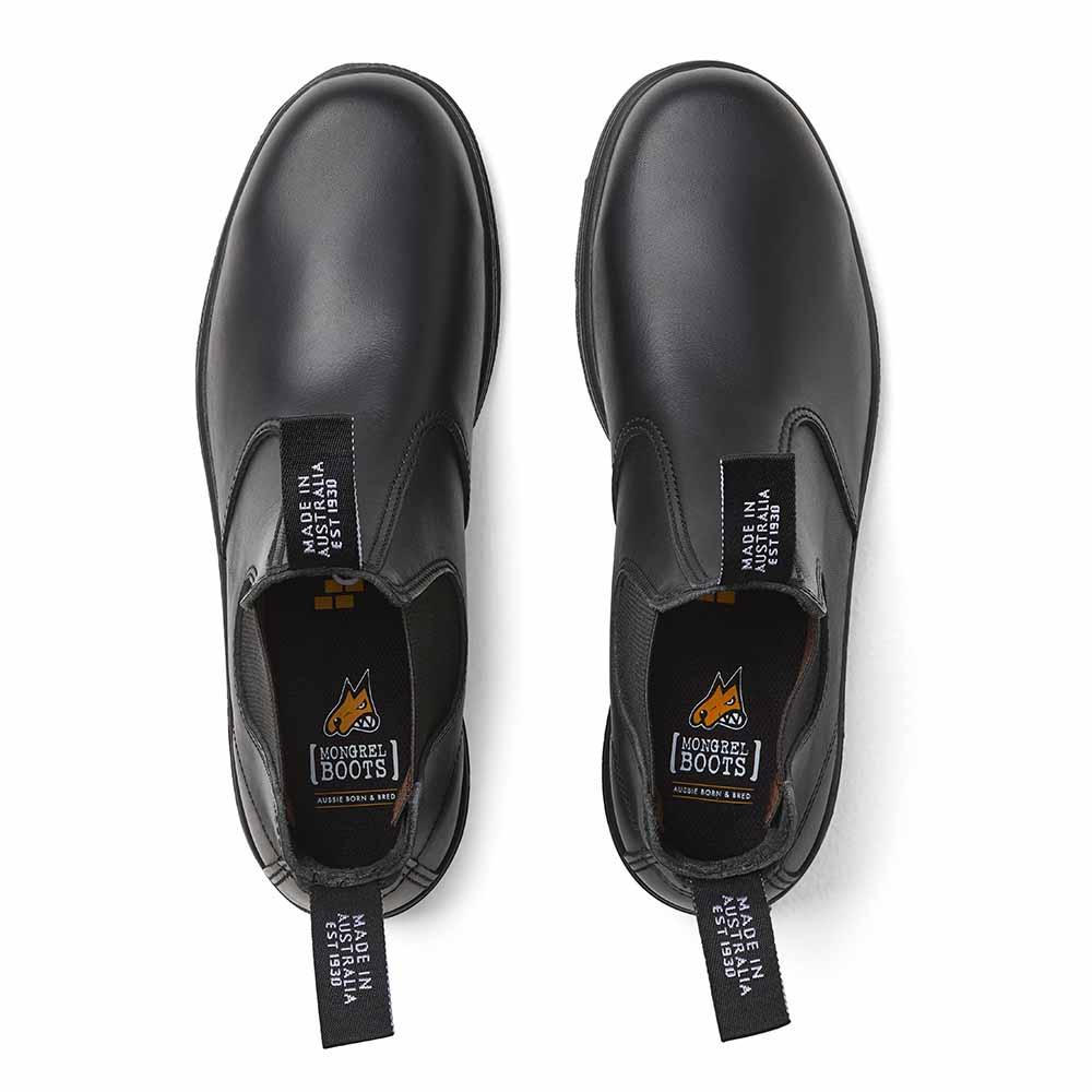 Mongrel Oil Kip K9 Elastic Sided Boot - Black - The Next Pair
