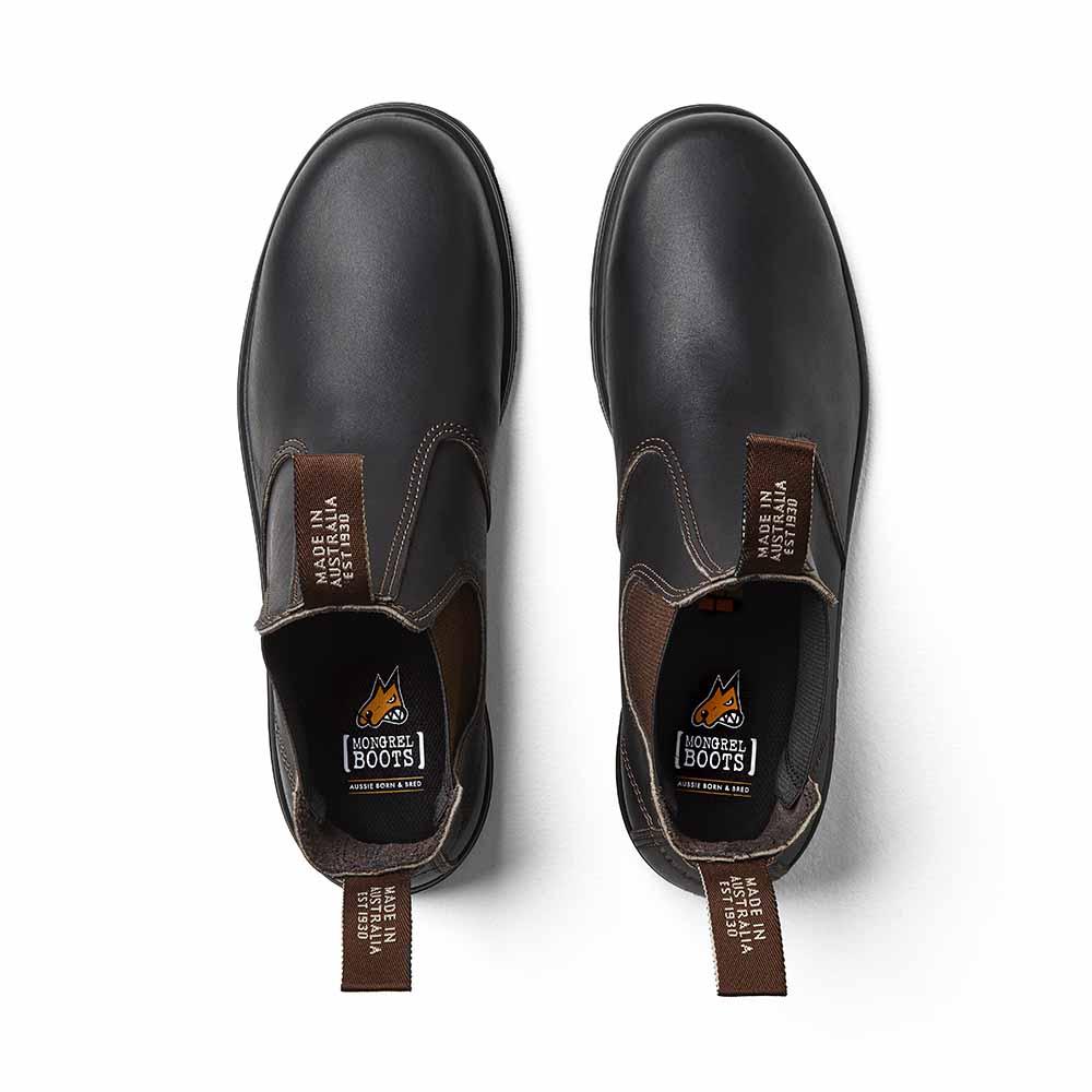 Mongrel Oil Kip K9 Elastic Sided Boot - Claret - The Next Pair