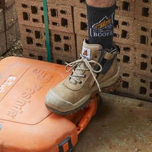 Mongrel Zipsider Scuff Cap Safety Steel Toe Work Boots - The Next Pair