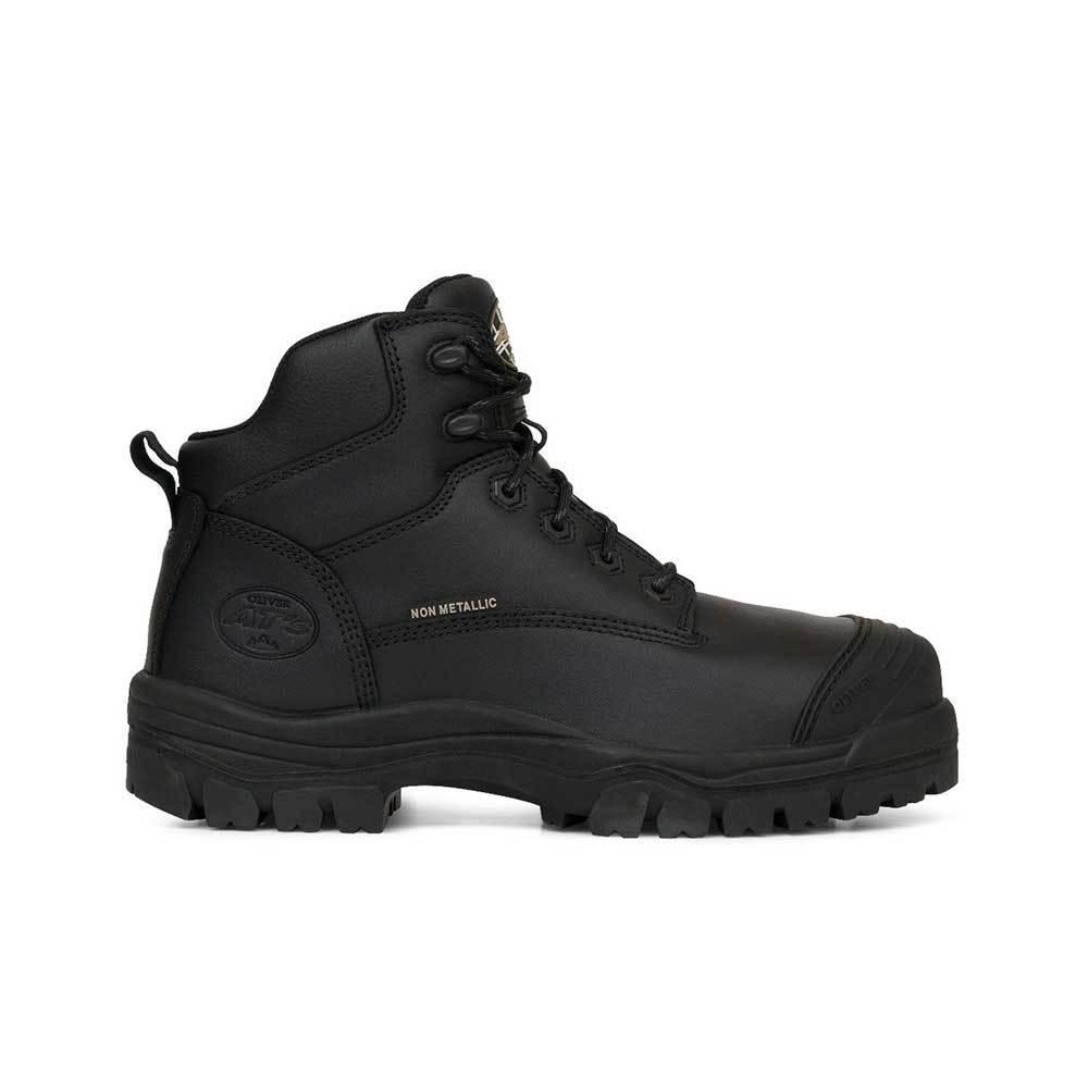 Oliver AT 45-640Z 130MM Zip Sided Composite Safety Toe Work Boots - The Next Pair