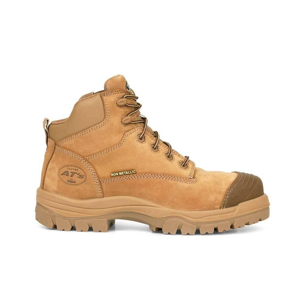 Oliver AT 45-650Z 130MM Zip Sided Composite Safety Toe Work Boots - The Next Pair
