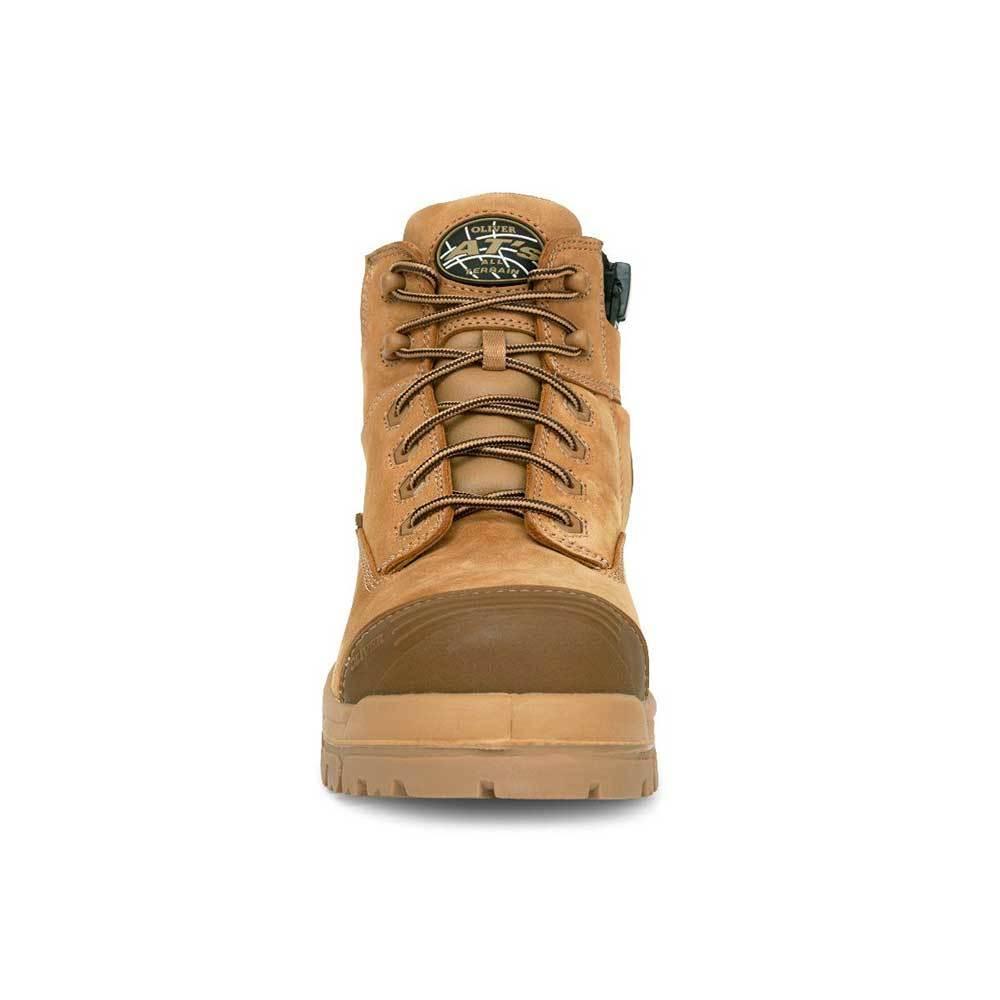Oliver AT 45-650Z 130MM Zip Sided Composite Safety Toe Work Boots - The Next Pair