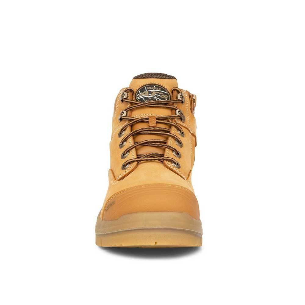 Oliver AT 55-330Z 130MM Zip Sided Safety Steel Toe Work Boots - The Next Pair