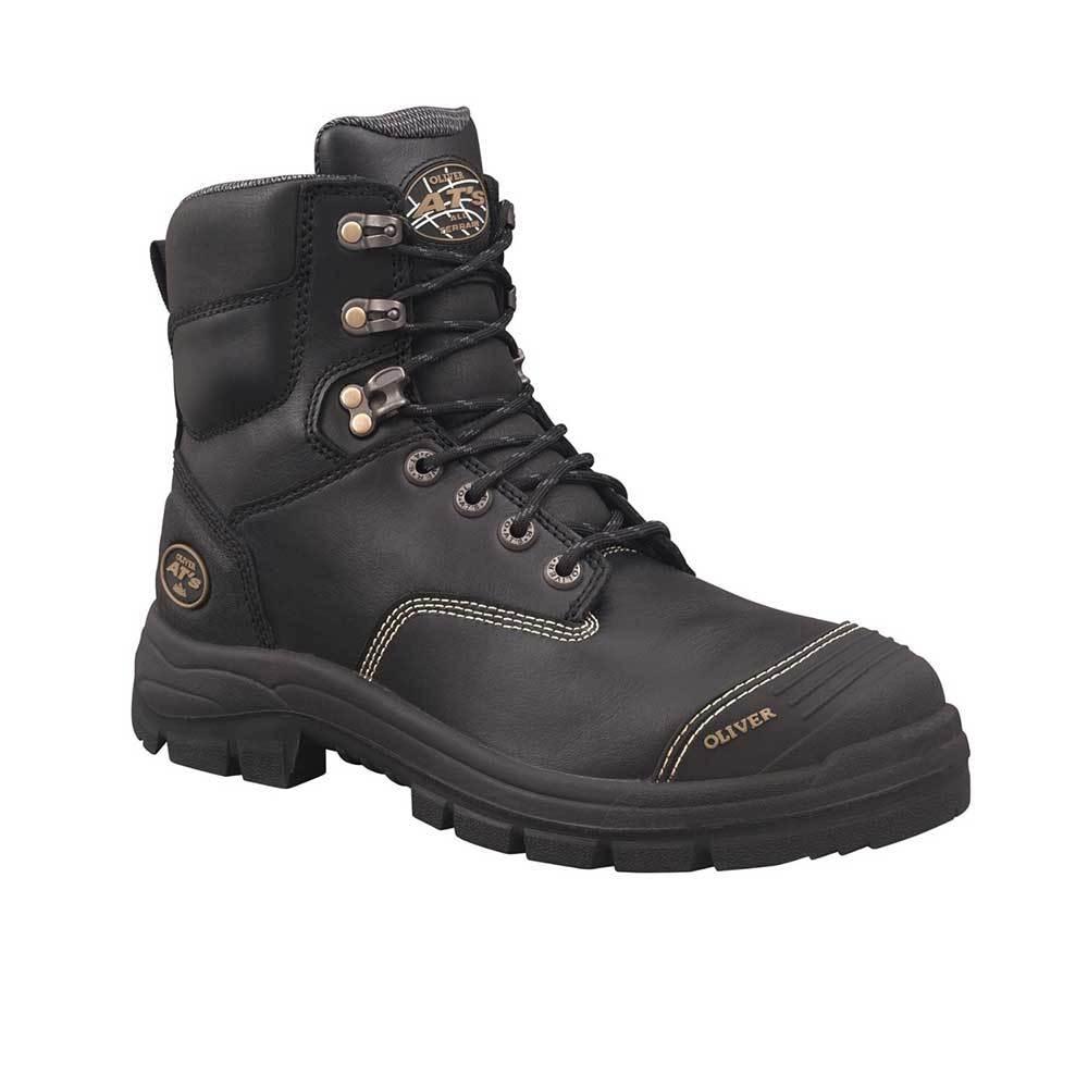 Shop Oliver AT 55-345Z 150MM Zip Sided Safety Steel Toe Men's Work 