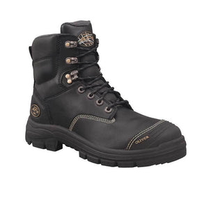 Oliver AT 55-345Z 150MM Zip Sided Safety Steel Toe Work Boots - The Next Pair