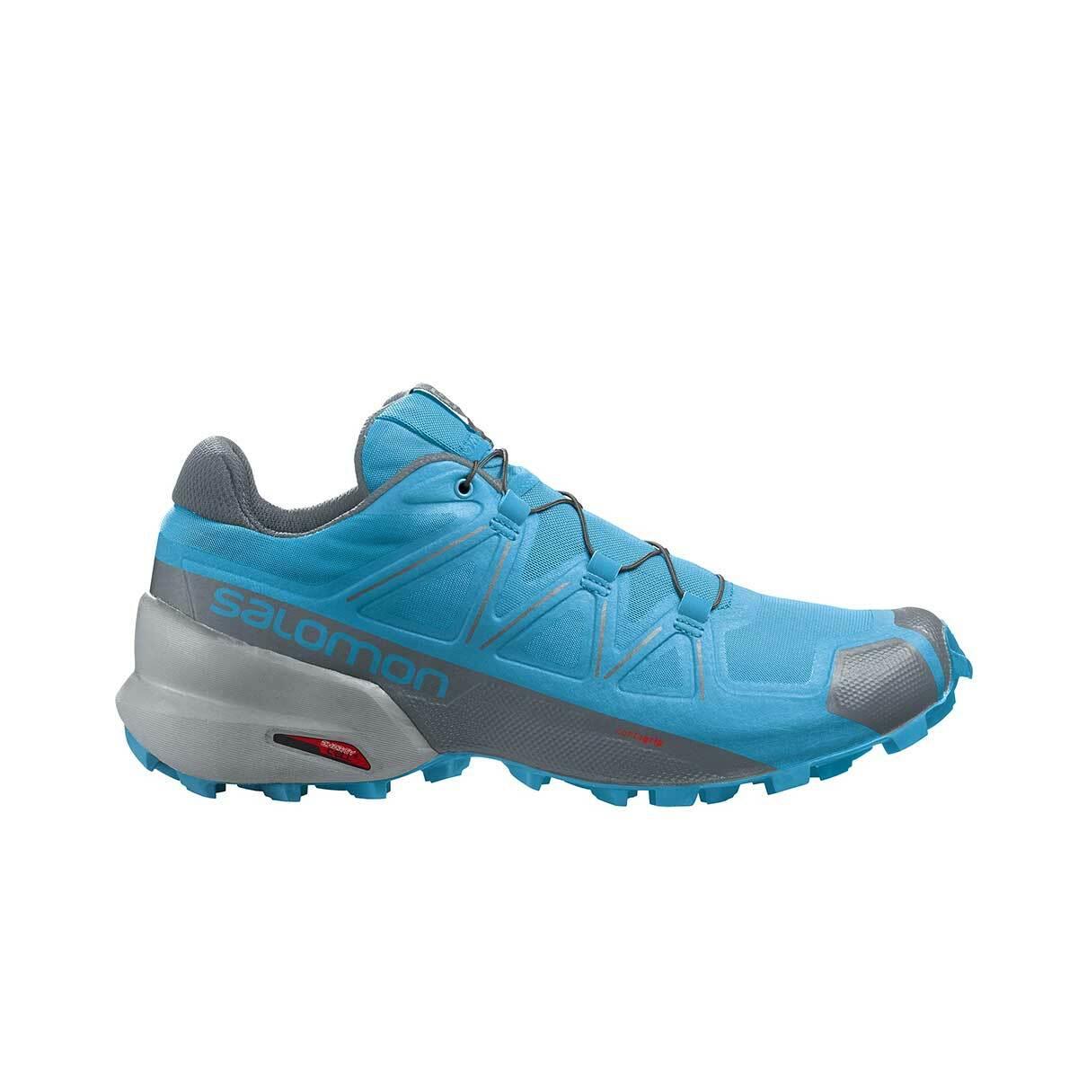 Shop Salomon Speedcross 5 Men's Trail Running Shoes, Blue
