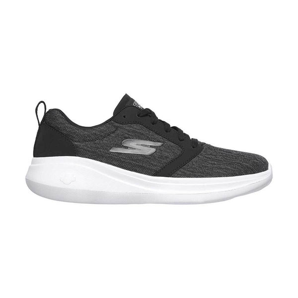 Shop Skechers Women s GOrun FAST Running Shoes Black White