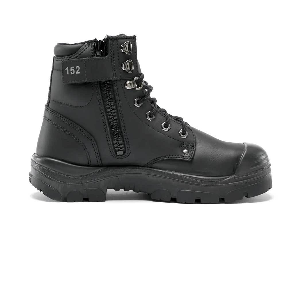 Steel Blue Argyle Zip Bump Cap Work Boots - The Next Pair