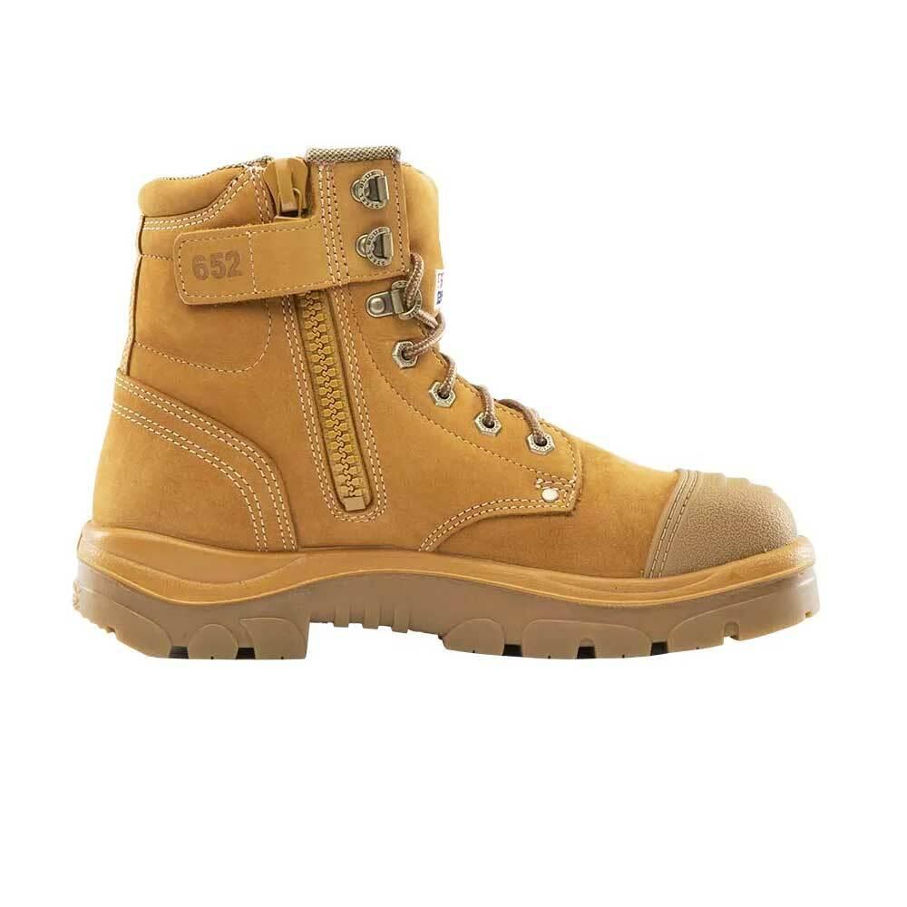Steel Blue Argyle Zip Scuff Cap Work Boots - The Next Pair
