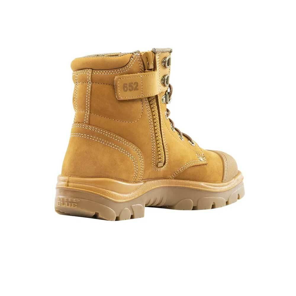 Steel Blue Argyle Zip Scuff Cap Work Boots - The Next Pair