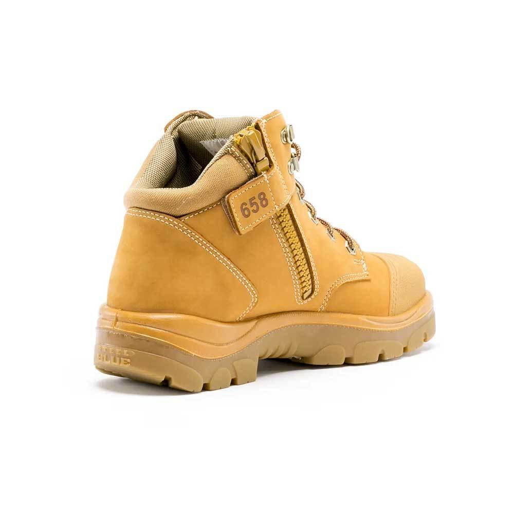 Steel Blue Parkes Zip Scuff Cap Work Boots - The Next Pair