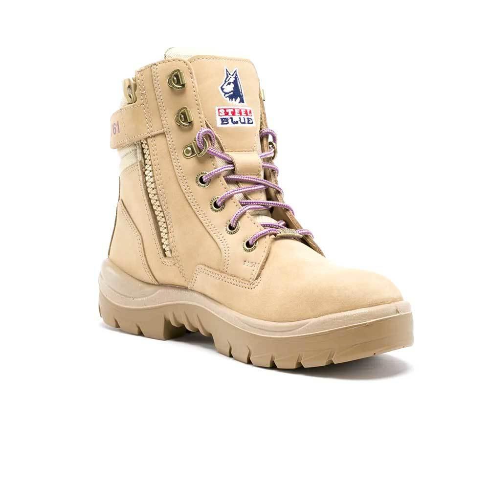 Steel Blue Southern Cross Zip Ladies Work Boots - The Next Pair