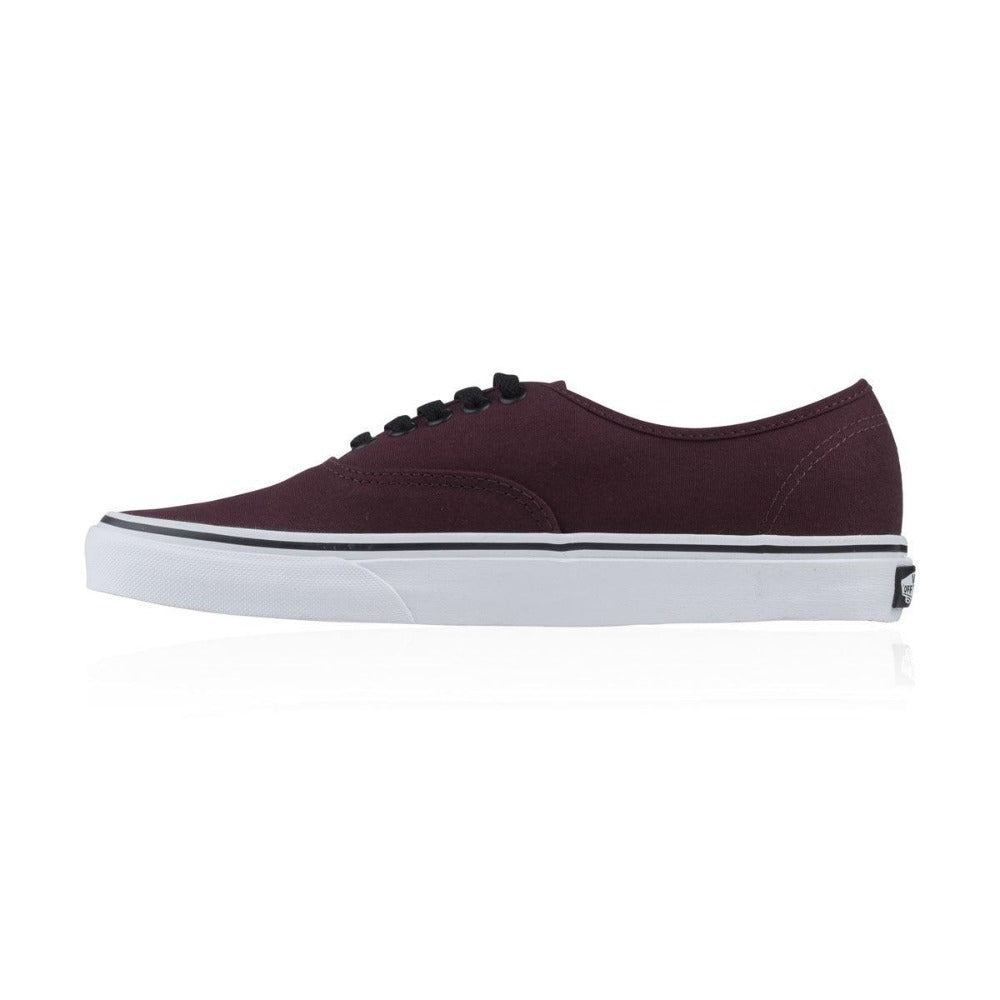 Burgundy vans outlet authentic